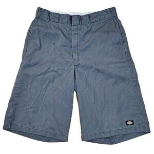 Dickies Work Shorts Loose Fit, Multi-Pocket, ~15” Inseam, Green - Size 38